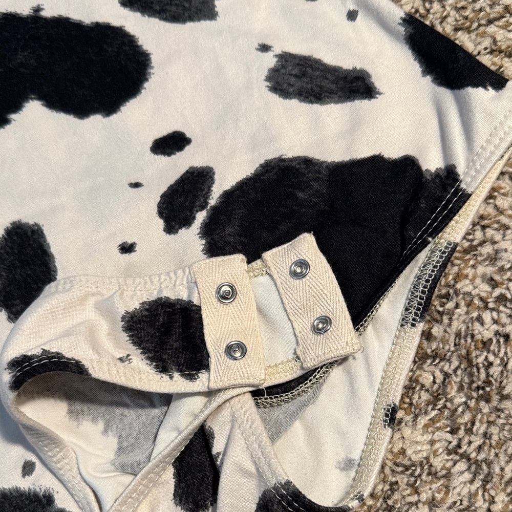 Altar'd State Cowprint Bodysuit - Picture 4 of 4